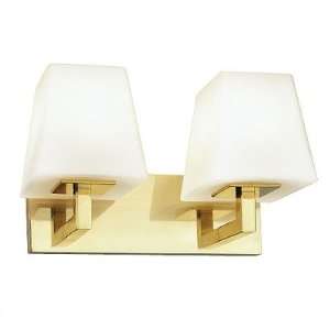  Doughnut Mini Wall Sconce in Antique Natural Brass: Home 