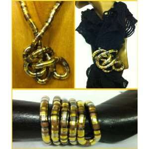  Flexible Bendable Snake Jewelry Necklace Bracelet Bendy Scarf Holder 