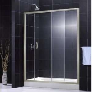 DreamLine DL 6006R 04CL Infinity 60 x 72 Clear Glass Shower Door 