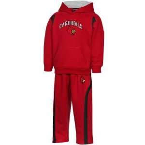  adidas Louisville Cardinals Infant Red Game Ready Fleece 