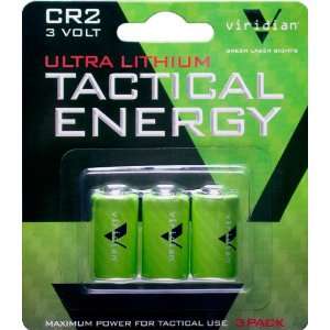  Viridian Green Laser Sights CR2 3 Volt Lithium Battery 