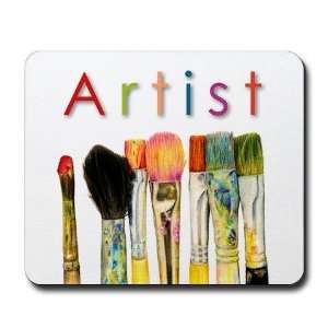  ARTIST   an Original Art by Tracey Print of Paint Brushes 