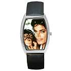 Michael Jackson Moonwalker Memorial Barrel Metal Watch  