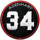 Nick Adenhart 34 Anaheim Angels Los Angeles Memorial Baseball Jersey 