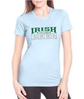 Irish You Were Beer Funny Next Level Tee Shirt  