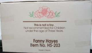 Fanny Hayes is part of a huge family If you would also like to 