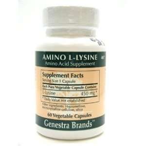  Seroyal/Genestra Amino L Lysine 450mg Health & Personal 