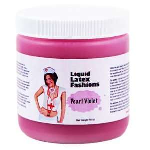  Ammonia Free Liquid Latex Body Paint   32oz Pearl Violet 
