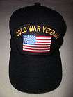 COLD WAR VETERAN (W/AMERICAN FLAG) MILITARY CAP