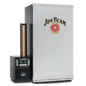  Jim Beam 4 Rack Steel Digital Smoker, Temperature Control 