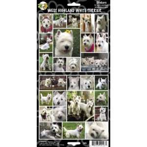   S45 West Highland White Terrier or Westie Dog Sticker