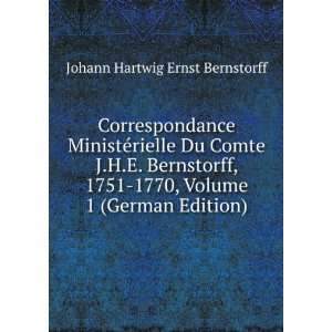   , Volume 1 (German Edition) Johann Hartwig Ernst Bernstorff Books