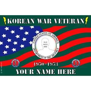  National Guard Korean War Veteran Desk Flag Everything 