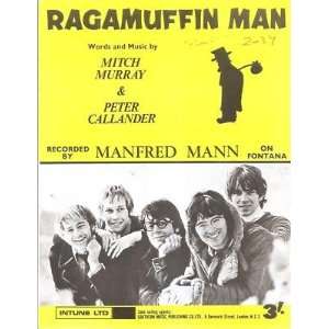  Sheet Music Ragamuffin Man Manfred Mann 178 Everything 