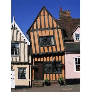  Timbered Houses, Lavenham, Suffolk, Constable Country 