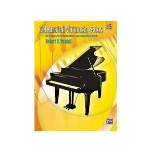  Celebrated Virtuosic Solos   Book 5   Piano   Intermediate 