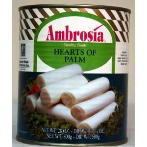Ambrosia Hearts of Palm, 28 oz. Grocery & Gourmet Food