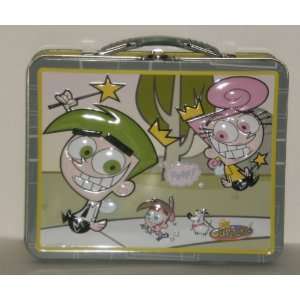  Fairly Odd Parents Embossed Tin Metal Lunch Box 