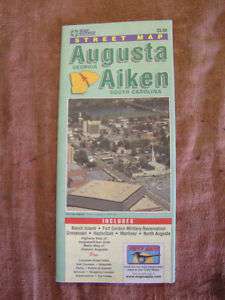 Street & Road Map, 1999, Augusta, GA & Aiken, SC  