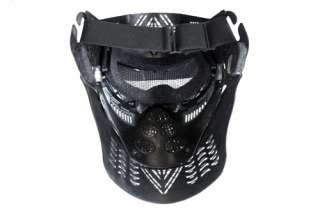 Force King Airsoft Mesh Full Face Mask w/ Visor  