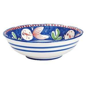 Vietri Campagna Pesce Fish Large Serving Bowl 12 In