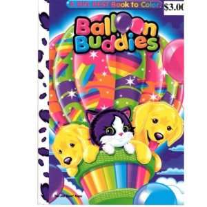  Lisa Frank Balloon Buddies Coloring Book Case Pack 24 