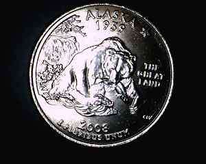2008 P Alaska Unc. State quarter Coin  