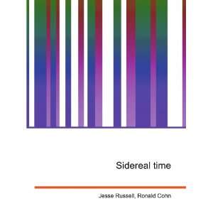  Sidereal time Ronald Cohn Jesse Russell Books