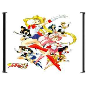  Sailor Moon Anime Fabric Wall Scroll Poster (17x16 