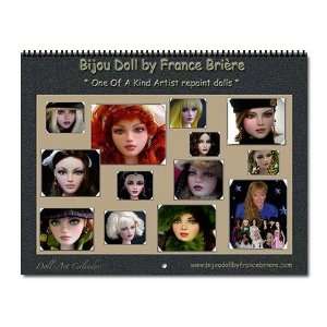  Gene Doll Art by France Briere Calendar Wall Calendar by 
