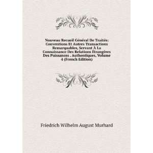   , Volume 4 (French Edition) Friedrich Wilhelm August Murhard Books