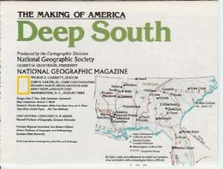 Nat Geo Map Making of America   Deep South (1983)  