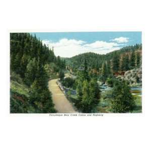  Colorado, Scenic View of Bear Creek Canyon and Highway 