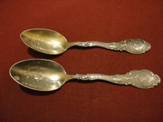 Sterling Silver Texas Souvenir Spoons 40 grams  