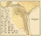 FRANKLIN TOWNSHIP PENNSYLVANIA (PA) BY FERD MAVER & CO. 1865