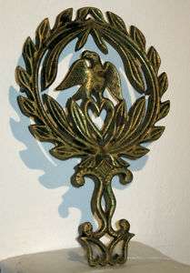 Early American Virginia Metalcrafters Eagle Trivet 9 3  