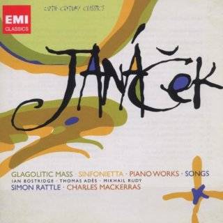 Janacek Glagolitic Mass, Sinfonietta, Piano Works, Songs Audio CD 