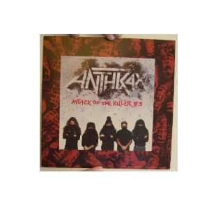  Anthrax Poster Flat Attack of the Killer Bs Everything 