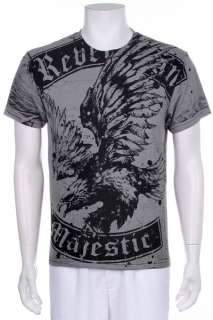   GS Eagle Design ed Graphic Print MMA UFC Vintage Cool Gray T shirts