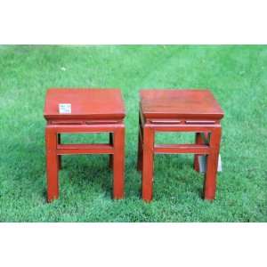  Coffee Tables End Table Red Antique