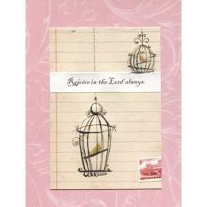  Rejoice in the Lord always   Birthday Card (Dayspring 5143 