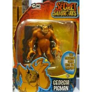  Secret Saturday Georgia Pigman 3 Inch Action Figure: Toys 