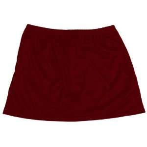   Mock Mesh Cheerleaders Skirt With Shorts MAROON YS: Sports & Outdoors