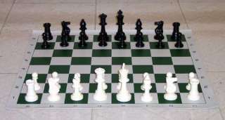 Tournament Chess Set   Triple Weighted Pieces Board NEW  