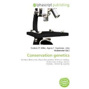  Conservation genetics (9786132702708) Books