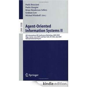 Information Systems II: 6th International Bi Conference Workshop, AOIS 