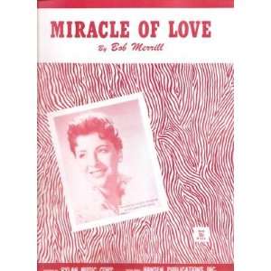    Sheet Music Miracle Of Love Eileen Rodgers 180 