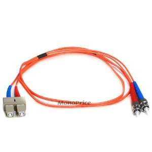  Fiber Optic Cable, ST/SC, Multi Mode, Duplex   1 meter (62 