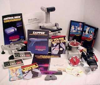 ROB THE ROBOT NINTENDO DELUXE SYSTEM W/GYROMITE & DUCK HUNT COMPLETE 