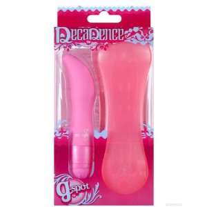   Decadence 4in g spot with case pink